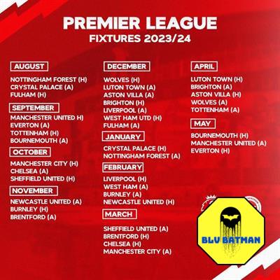 Lịch thi đấu của Arsenal tại Ngoại hạng Anh mùa giải 2023-2024 3 Lịch thi đấu của Arsenal tại Ngoại hạng Anh mùa giải 2023-2024 như thế nào?